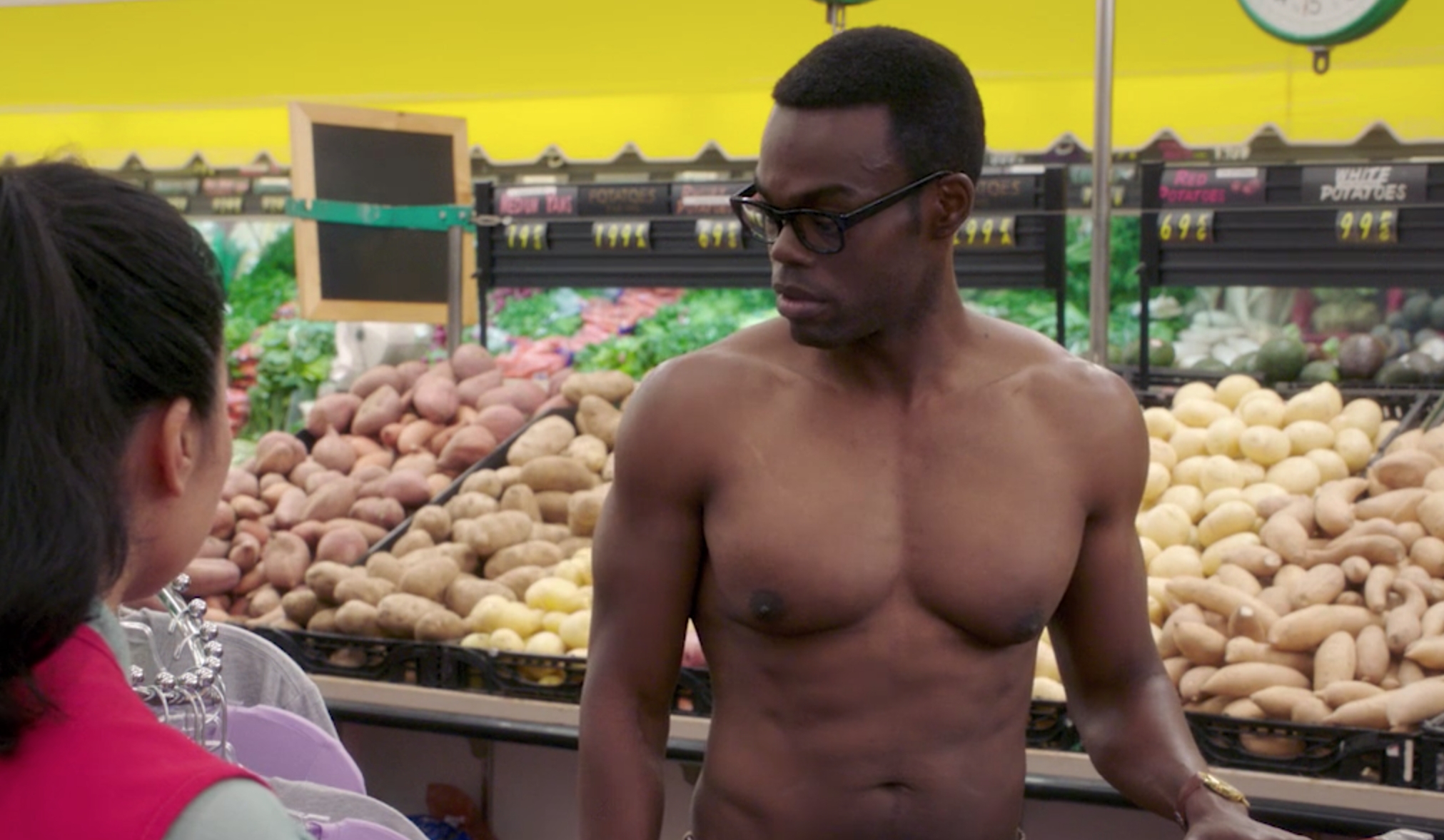 The Good Places Chidi Was Scared Of Taking Off His Shirt 