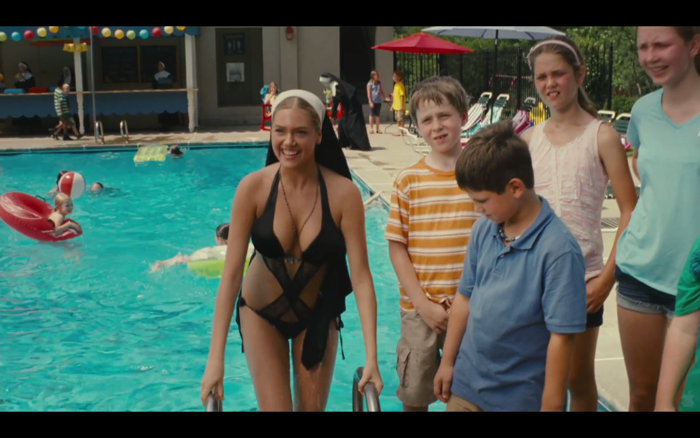 The Stooges Looks Terrible, But Holy Sh*t Kate Upton As A Nun –
