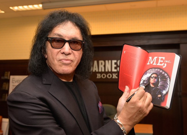 Gene Simmons Book Signing For "Me Inc."