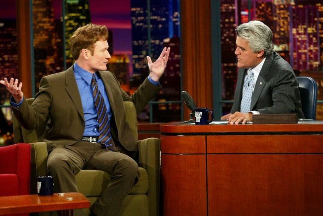 Conan O'Brien Appears on The Tonight Show with Jay Leno