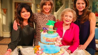 Watch Betty White’s Adorable Reaction As She’s Surprised By A Hula Flash Mob For Her 93rd Birthday