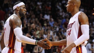 Report: LeBron James Pitched Ray Allen While Rehabbing In Miami