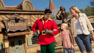 Here’s Why You Shouldn’t Challenge Disney World’s Gaston To A Push Up Contest