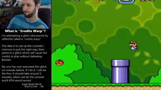Watch This Expert Gamer Use A Crazy Glitch To Beat ‘Super Mario World’ In Minutes