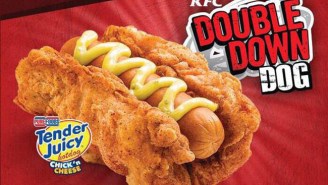 Meet KFC’s Latest Fast Food Abomination, The ‘Double Down Dog’