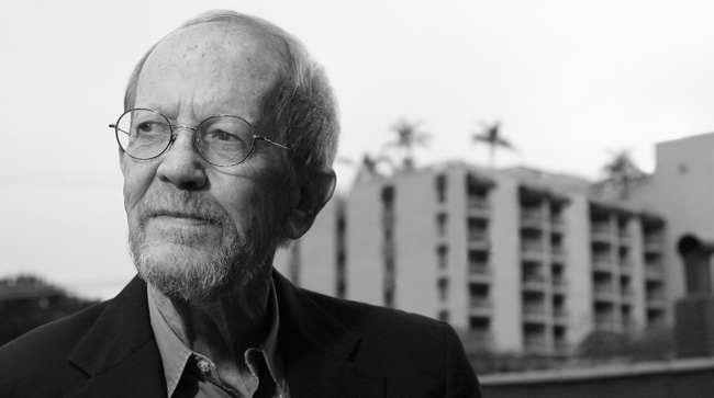 Author Elmore Leonard Portrait Session And Book Signing At Book Soup