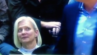 Video: Courtside Fan Hilariously Reacts To Jason Kidd’s Words With Officals