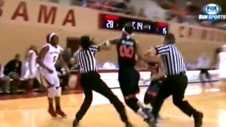 Watch This Little Brouhaha Erupt During A Women’s College Basketball Game