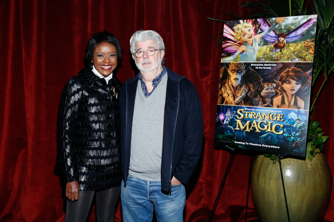 George Lucas promoting Strange Magic