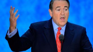 Watch Mike Huckabee Rant At A Woman Who Questions His Support For The Duggars