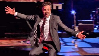 Mark Ruffalo And James McAvoy Ride Unicycles In The Strangest Marvel Crossover Event Ever