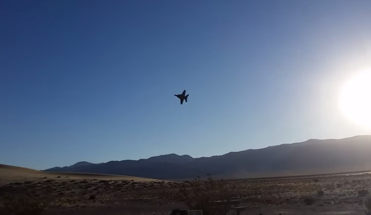 Watch These Bros Lose Their Minds When A FighterJet Flies By