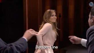 Jennifer Lopez Used Her Butt As A Clue On ‘The Tonight Show’