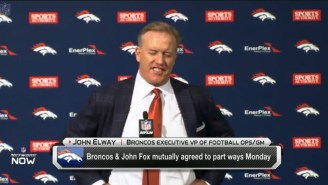 John Elway Kicked Off A Press Conference By Thanking ‘John Elway’ In A Priceless Brain Fart