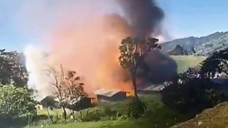 This Is What It Looks Like When A Colombian Fireworks Factory Explodes