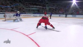 This Crazy, Spinning Shootout Goal At The KHL All-Star Game Doesn’t Look Real