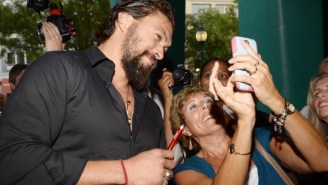 A 74-Year-Old Woman Asked Jason Momoa About ‘Aquaman’ And He Spilled The Beans