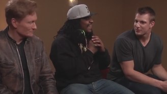 Marshawn Lynch And Rob Gronkowski Will Face Off In ‘Mortal Kombat X’ On ‘Conan’