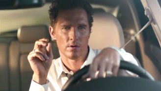 In Which World’s Greatest Pitchman Matthew McConaughey Branches Out To Other Products