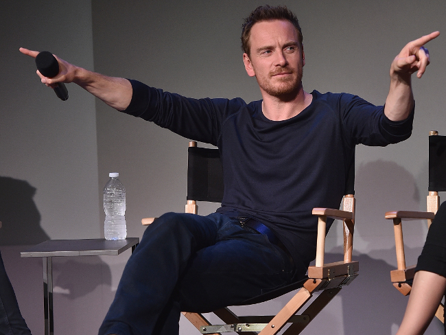 Michael Fassbender being charming