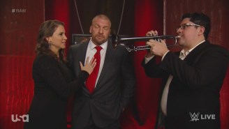 Triple H Broke Character During Raw To Make A Crying Child Feel Better