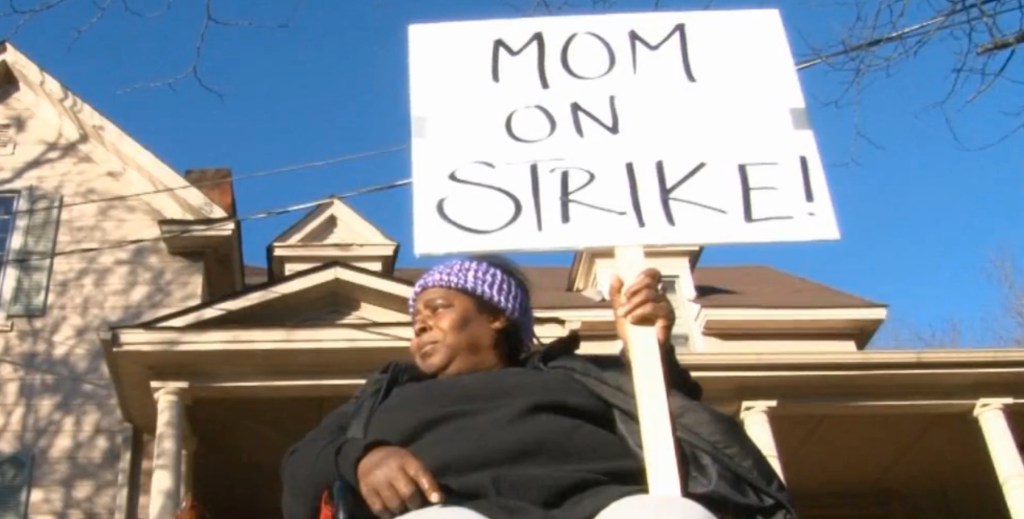 essay on if mother goes on strike