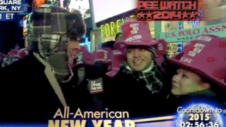 Jimmy Kimmel Honored The Poor Souls Who Had To Hold Their Pee At Times Square On New Year’s Eve