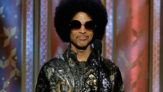 Prince showed up to the Golden Globes and everyone freaked out