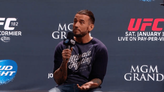 CM Punk Says He’ll Be Living In The Gym For Six Months Before He Fights In The UFC