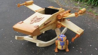 Why Buy Your Kid A Rocking Horse When An X-Wing Will Do?