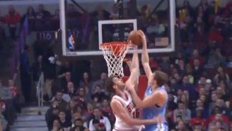 Video: Pau Gasol Denies Mozgov While Swatting A Career-High Nine Blocks