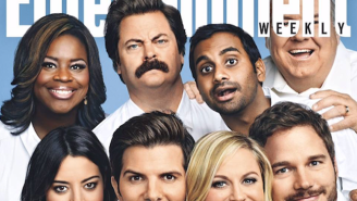 Not Even Jerry Can Ruin The Cover To Entertainment Weekly’s Farewell To ‘Parks And Recreation’