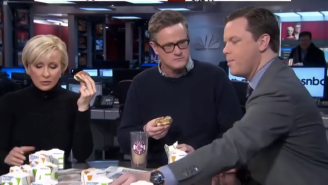 MSNBC’s ‘Morning Joe’ Crew Spent Five Agonizing Minutes Eating White Castle Sliders On Air