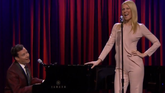 Watch Gwyneth Paltrow And Jimmy Fallon Perform Broadway Versions Of Your Favorite Hip Hop Songs