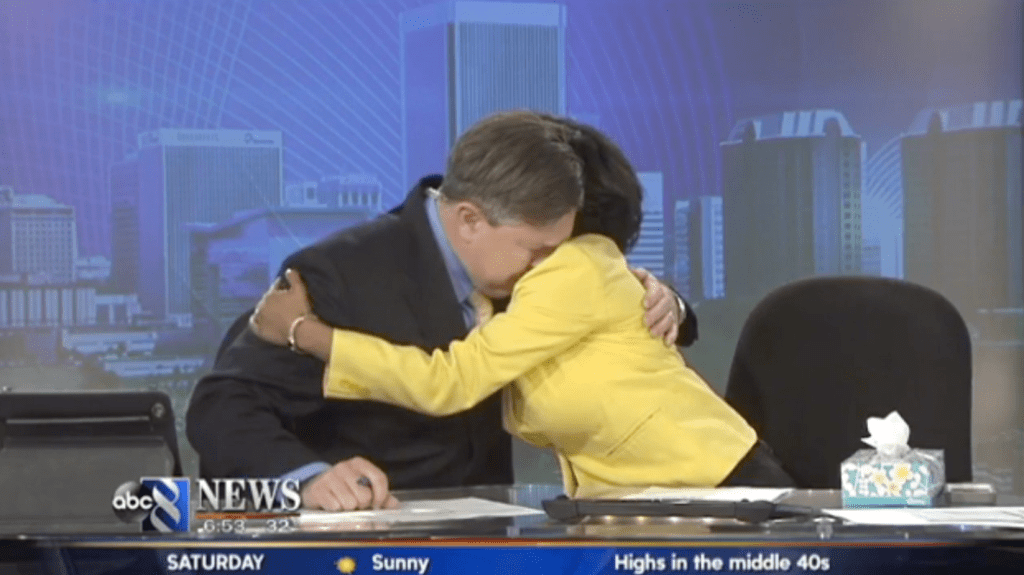 VIDEO Anchor's Tearful Goodbye Makes It Seem Like She's Dying