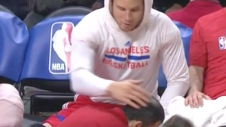 Video: Blake Griffin Pulls Trainer’s Head Towards His Groin On National TV