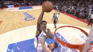 Watch DeAndre Jordan Posterize Brook Lopez And Scream To The Gods