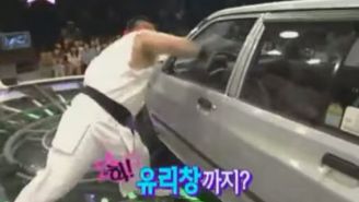 Here’s a Man Destroying a Car ‘Street Fighter II’-Style
