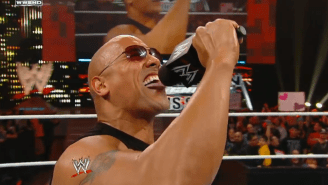Adjust Your Royal Rumble Predictions Because The Rock Is In Philadelphia