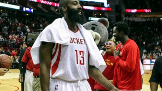 Video: Harden Hits Career-High Eight Threes, & Also Dishes Some Pretty Dimes