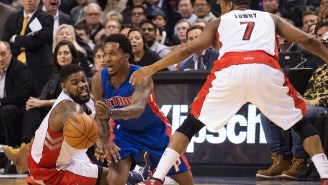 GIF: Brandon Jennings Clinches Win Over Raptors With Last Second Steal
