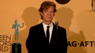 SAG: William H. Macy on FINALLY getting to give a speech
