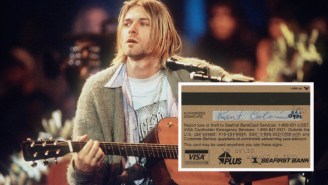 Kurt Cobain’s Allegedly Stolen Credit Card Is Now Up For Auction