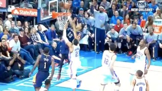 GIFs: Tyreke Evans Finds Anthony Davis For Clutch Alley-Oop In Win Over OKC