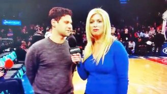 Watch ‘The Hangover’s’ Justin Bartha Creepily Get Fresh With This Sideline Reporter