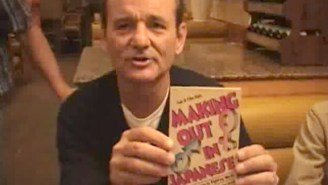 Here’s Bill Murray Goofing Off On The Set Of ‘Lost In Translation’ With A Japanese Make Out Book