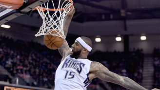 DeMarcus Cousins Morphs Into Freight Train, Goes Coast-To-Coast To Posterize Jae Crowder