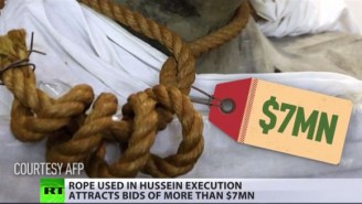 The Noose Used To Hang Saddam Hussein Is Now Up For Sale To The Highest Bidder
