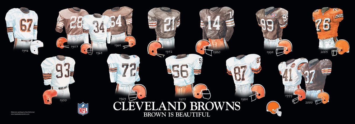 The Cleveland Browns' New Uniforms are Hot Diarrhea