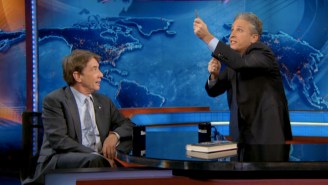 ‘I Think It’s A F*cking Puppet’: Jon Stewart And Martin Short Debate Katy Perry’s Super Bowl Tiger